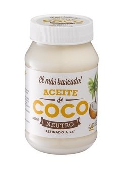 Aceite De Coco NEUTRO Puro "God Bless You" - tienda online