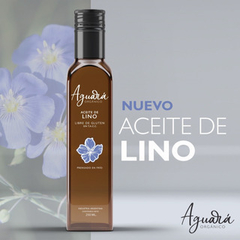 Aceite De Lino Marron Orgánico (Primera Prensión En Frío) Aguará - comprar online