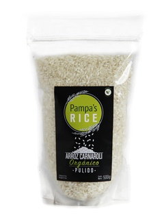 Arroz Carnaroli Blanco Pulido Orgánico (A Granel) Pampa's Organic - tienda online