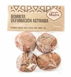 Bombas Activadas x4 100% Naturales Sagrada Madre