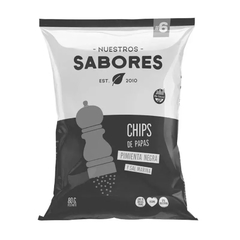 Chips 100 % Naturales Con Sal Marina Nuestros Sabores 80Gr en internet