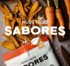 Chips 100 % Naturales Con Sal Marina Nuestros Sabores 80Gr - comprar online