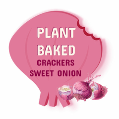 Crackers Sweet Onion (Cebolla Dulce) Sin Tacc Crudencio 100Gr - TEMPLE ORGANICO - Tienda De Alimentos Orgánicos y Agroecológicos