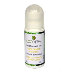 Desodorante Roll On 100 % Natural Ecoderm 50 cc