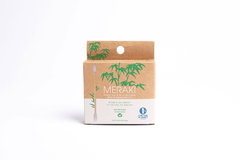 Hisopos De Bambú Sin Plastico Biodegradables Meraki 100 Unidades