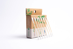 Hisopos De Bambú Sin Plastico Biodegradables Meraki 100 Unidades - comprar online