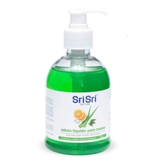Jabon Liquido Antibacterial Para Manos (Aloe Vera, Neem, Naranja) Sri Sri Tattva 300 ml