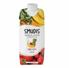 Jugos De Frutas 100% Natural Sin Azúcar Ni Conservantes Sin Tacc Smudis 500ml (Solo disponible en CABA)