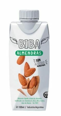 Leche De Almendras Biba 500ml (Disponible solo en CABA)