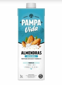 Leche De Almendras Original Con Azúcar Sin Tacc Pampa Vida 1lt (Solo disponible en CABA)