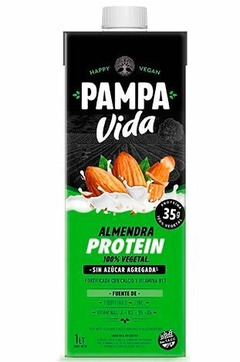 Leche De Almendras Proteina Vegana Keto Sin Tacc Pampa Vida 1lt (Solo disponible en CABA)