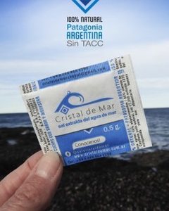 Sal Marina Natural En Escamas/Cristales (Patagonia Argentina) en internet