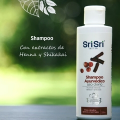Shampoo Ayurvédico Sri Sri Tattva 200 ml - TEMPLE ORGANICO - Tienda De Alimentos Orgánicos y Agroecológicos