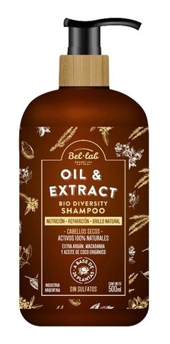 Shampoo Natural Sin Sulfatos Bel Lab 500 ml en internet