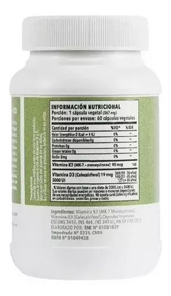 Leguilab Vitamina K2 (MK+7+D3) Vegana 60 Caps en internet