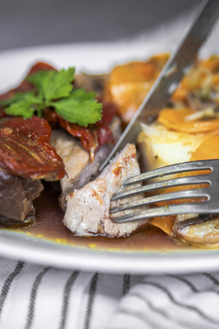 Colita de cuadril al escabeche con tomates secos - comprar online