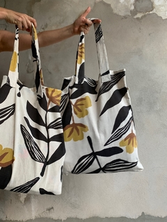 Tote Bag Flor Algodon