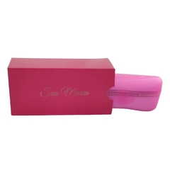 Caixa para Óculos CARIBE Rosa Pink - Pacote com 10 Unidades - Óculos 2W Atacado