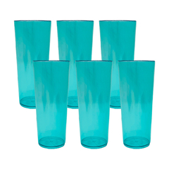 Copo Long Drink 350ML Azul - Unidade - Leia a descrição (SEM GRAVAÇÃO) - comprar online