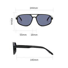 Óculos de sol Aviador Clássico 2w1407 UV400 - Óculos 2W Atacado