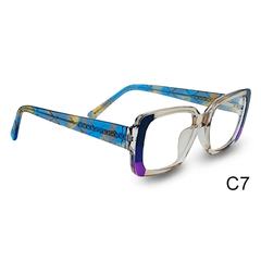 Armação para óculos de Grau 2W15-BCH017 - Óculos 2W Atacado