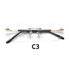 Armação para Óculos de Grau Metal 2W15-j2307 - Óculos 2W Atacado