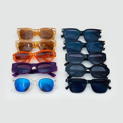 Kit empreendedor 10 Óculos Proteção UV400 + 10 Cases - D