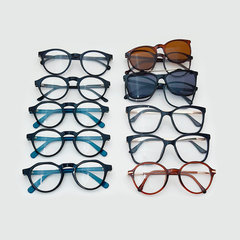 Kit empreendedor 10 Óculos Proteção UV400 + 10 Cases - E