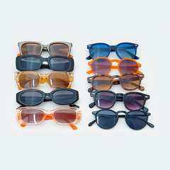 Kit empreendedor 10 Óculos Proteção UV400 + 10 Cases - H