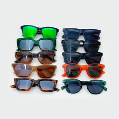 Kit empreendedor 10 Óculos Proteção UV400 + 10 Cases - I