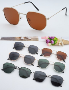 Óculos de Sol 2W12128 Hexagonal Classico UV400 - comprar online