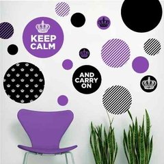 Kit De Vinilo Decorativo Autoadhesivo Keep Calm - Mister Vinilikus