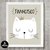 Lámina Imprimible Decoración Personalizada Gato Con Corona - comprar online