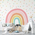 arcoiris boho nordico pastel dormitorios infantiles deco gigante