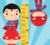 Vinilo Decorativo Regla Medidor Mini Superheroes - comprar online