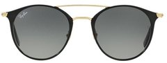 Óculos solar Ray Ban RB3546 187 / 771 dourado e preto na internet