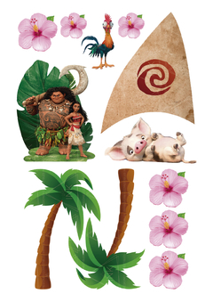 STICKERS 1457 MOANA