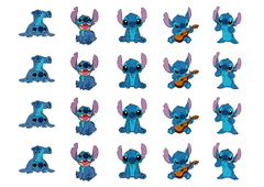 STICKERS STITCH (1699)