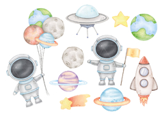 STICKER 2036 astronauta - comprar online