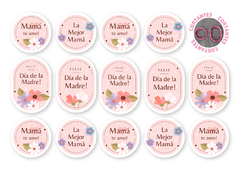 STICKERS MAMÁ (2078) x15u - comprar online