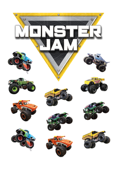 STICKER 2083 Monster Jam
