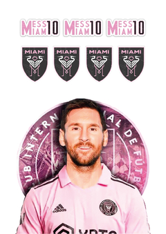STICKERS Messi (2088-02)