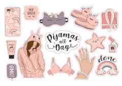 STICKERS Pijamas