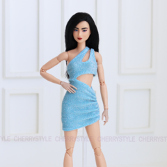 Vestido glitter (BARBIE - 1/6)