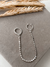 Mini argola com piercing fake - banhada à Prata 925 - comprar online