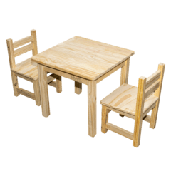 Mesa con 2 sillas para nenes - QUERI ACCESORIOS