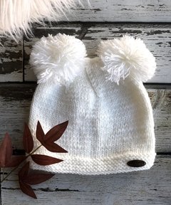 Gorro doble pompón - Mumys Regalar Dulzura