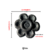 Ornamento/Florão em Ferro Fundido - Nº34 (5x5cm) - comprar online