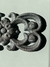 Ornamento/Florão em Ferro Fundido - Nº 10 (16,5x8,5) - loja online