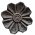 Ornamento/Florão em Ferro Fundido - Nº 20 (12,5x12,5 cm)
